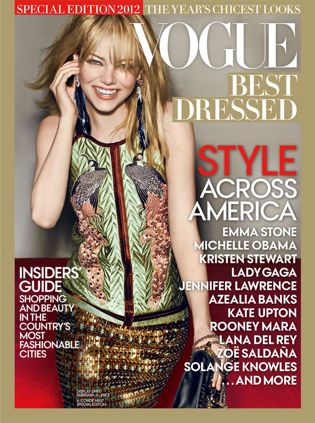 Emma Stone, Vogue Best Dressed Emma Stone, Vogue Best Dressed